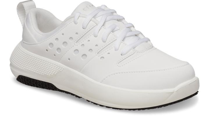 Crocs On The Clock Women's Work Sneakers, Size: 8, Black Product Image