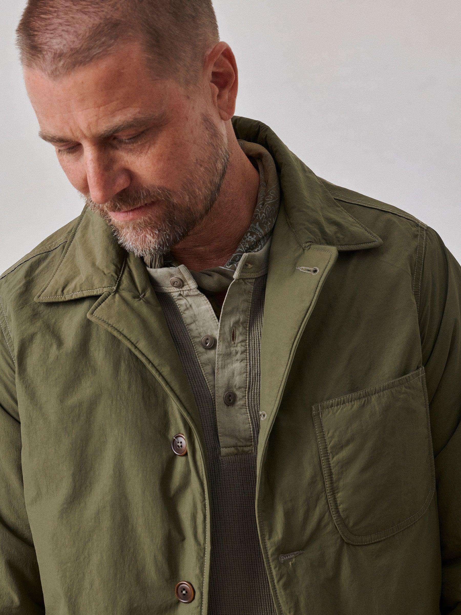 Ranger Green Shell Cloth Insulated Explorer Jacket Product Image