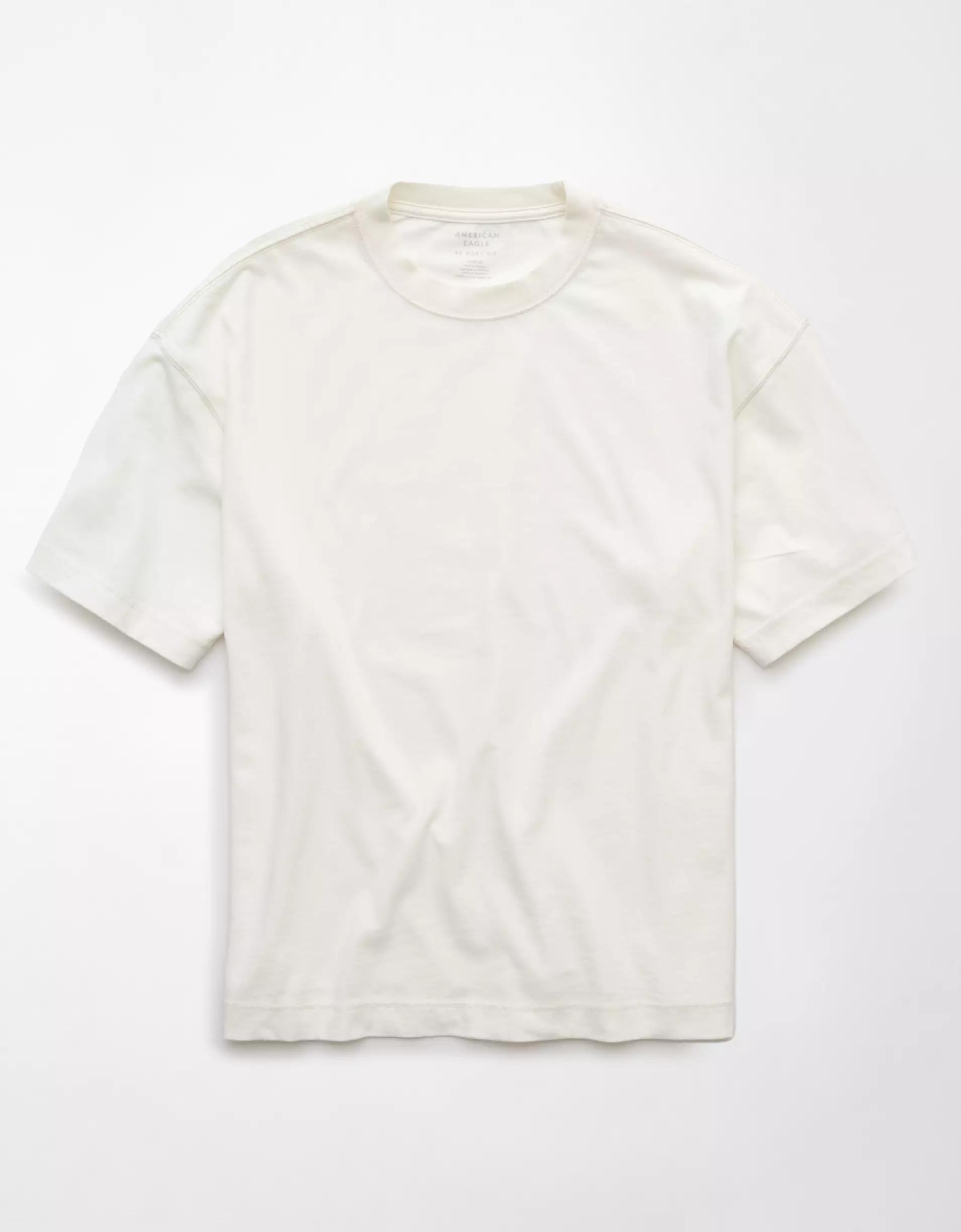 AE Boxy Sueded Jersey T-Shirt Product Image