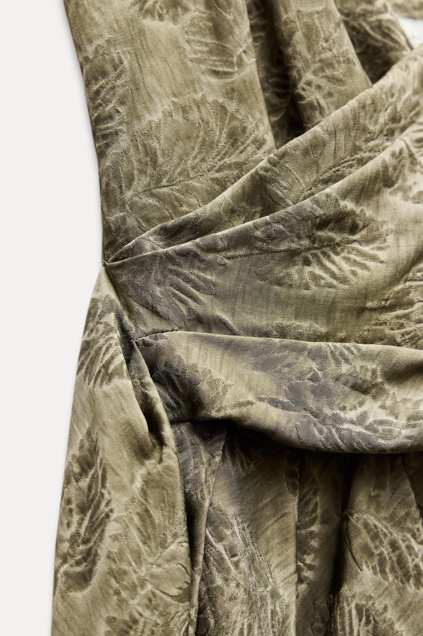 DRAPED JACQUARD TOP ZW COLLECTION Product Image