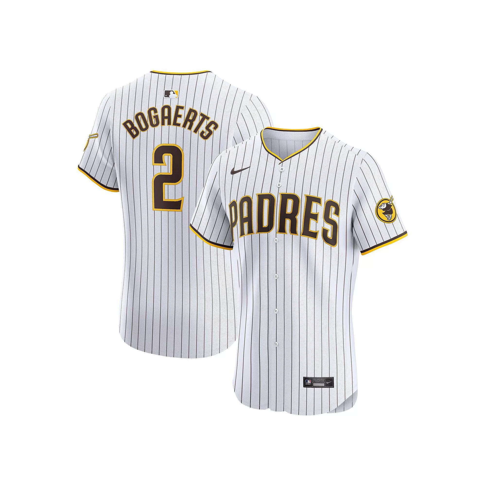 Men's Nike Xander Bogaerts White San Diego Padres Home Elite Jersey, Size: 52 Product Image