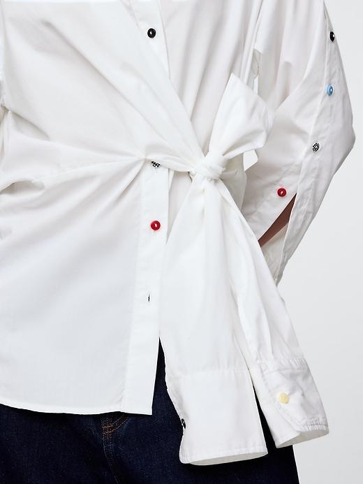 Gap × HFR Tie-Front Shirt by BruceGlen Product Image