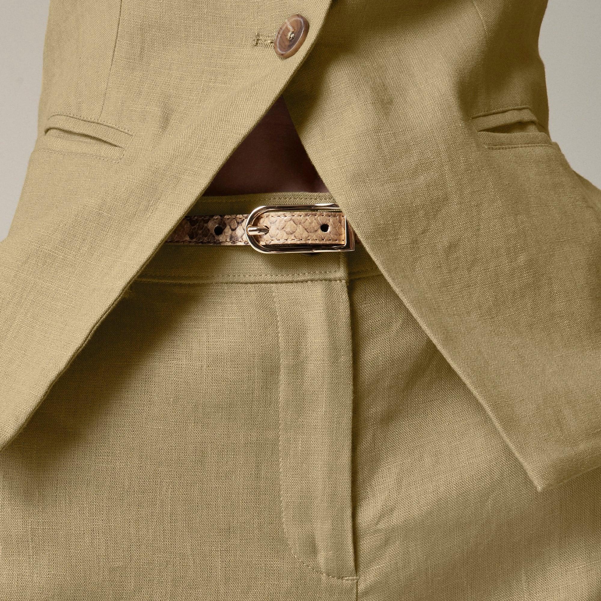 Harbor pant in linen Product Image