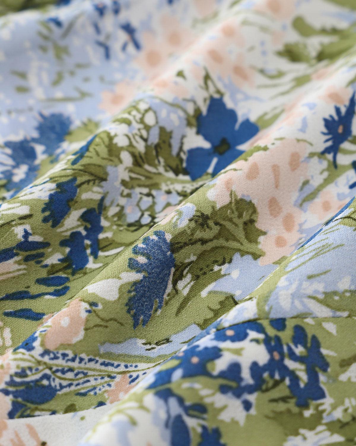 Green Floral Bohemian Camis Product Image