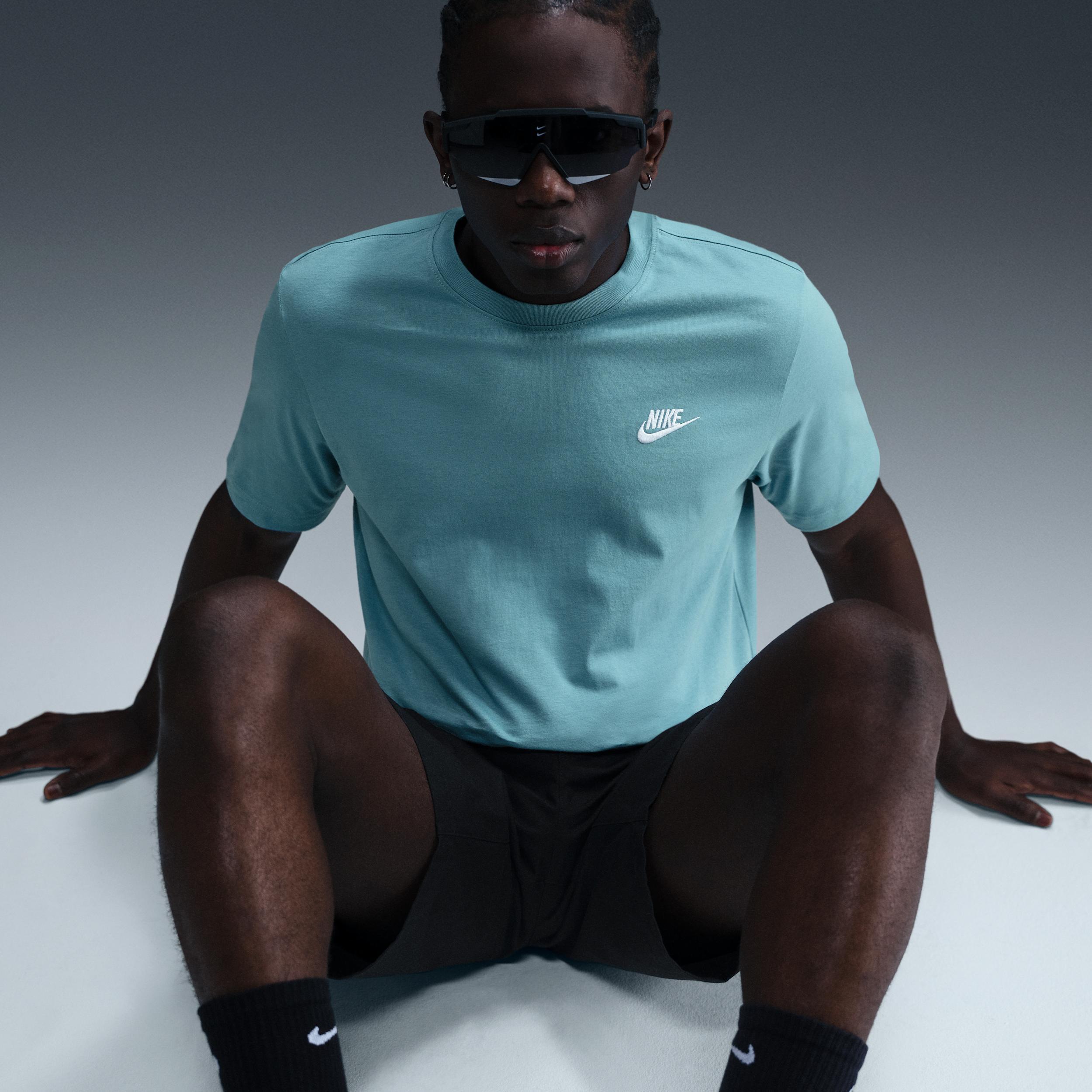 Mens Nike Sportswear Club Tee Blue Turq Product Image