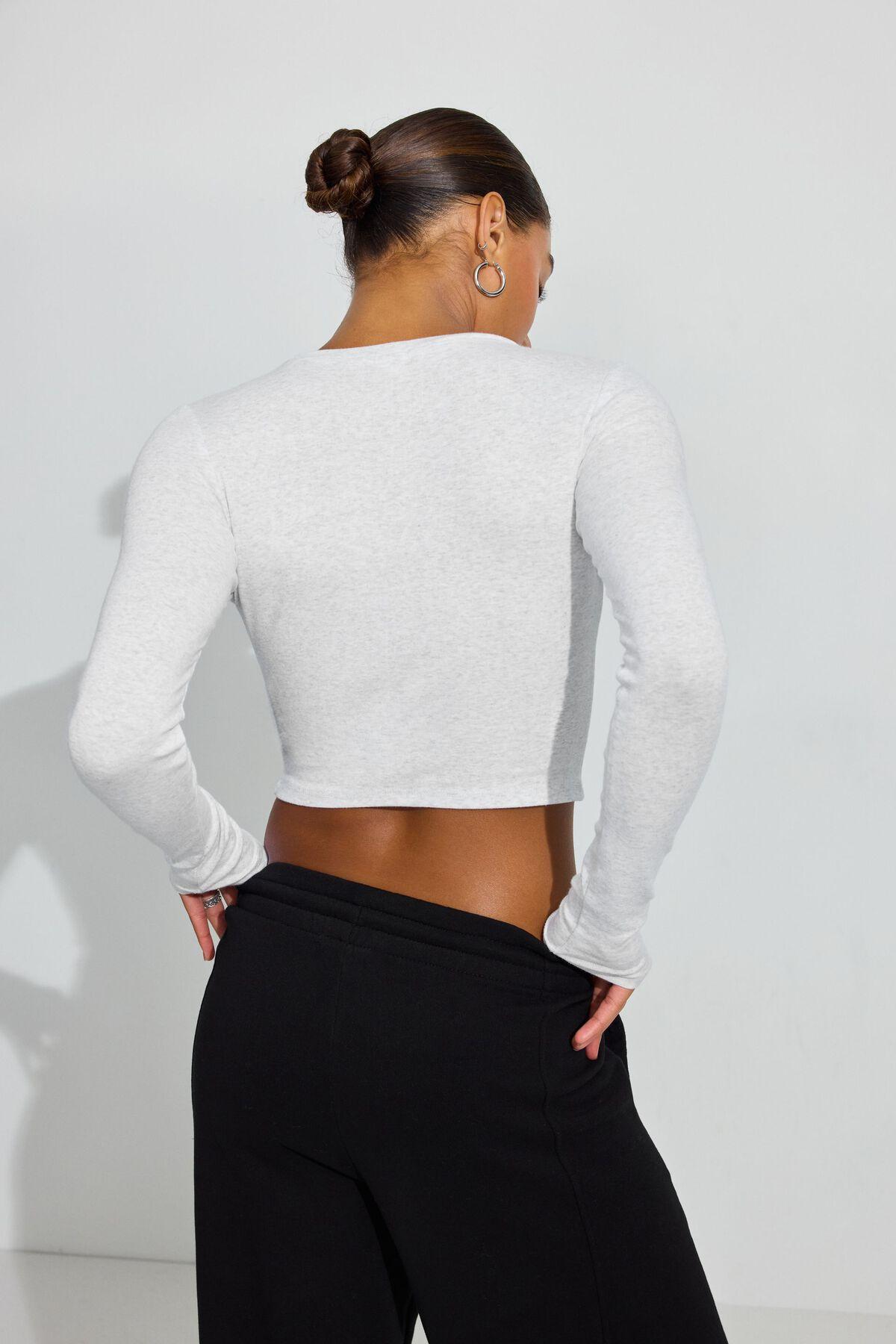 Kimmy Long Sleeve Crop Top Product Image