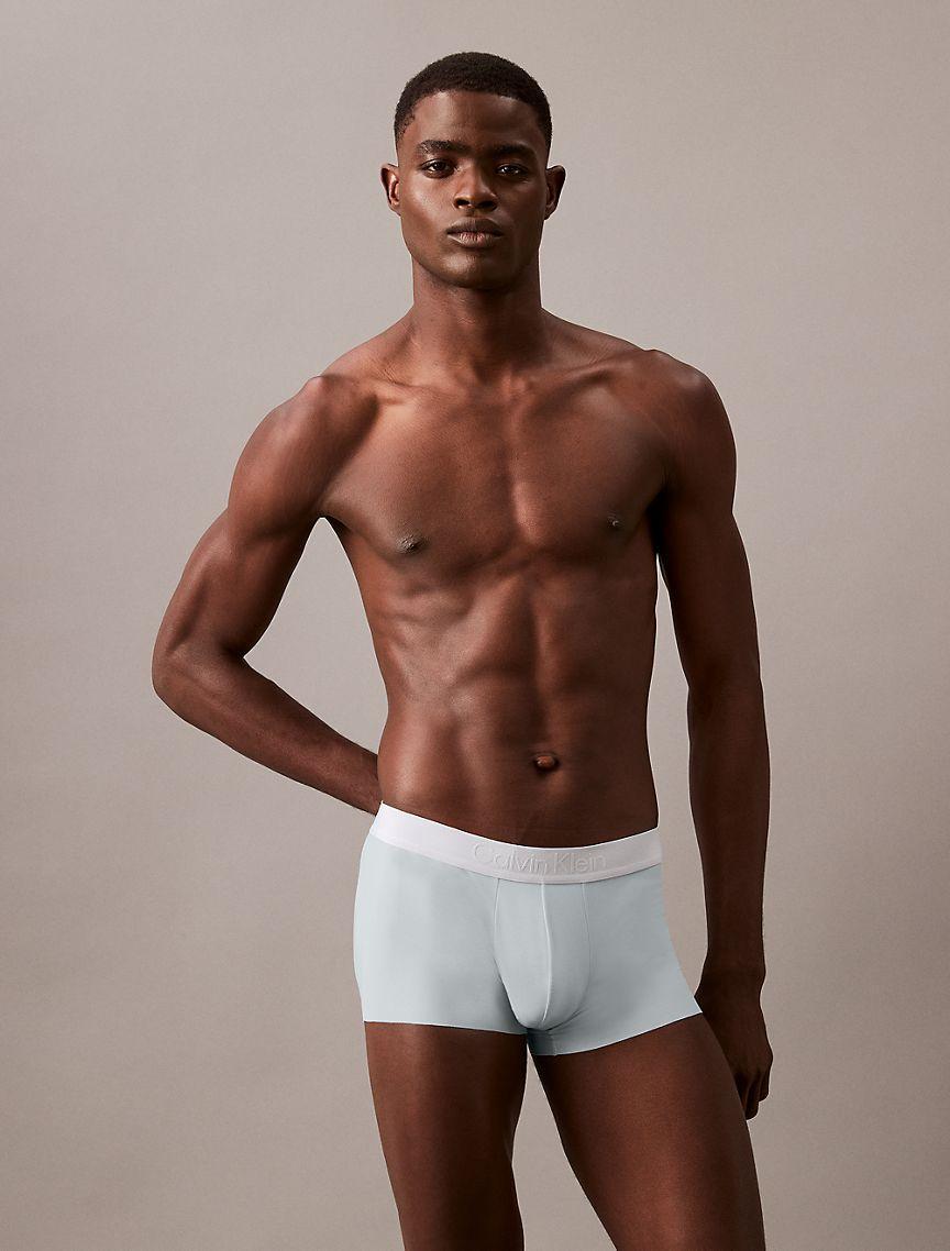 Calvin Klein Men's CK Black Low Rise Trunk - Grey - S Product Image