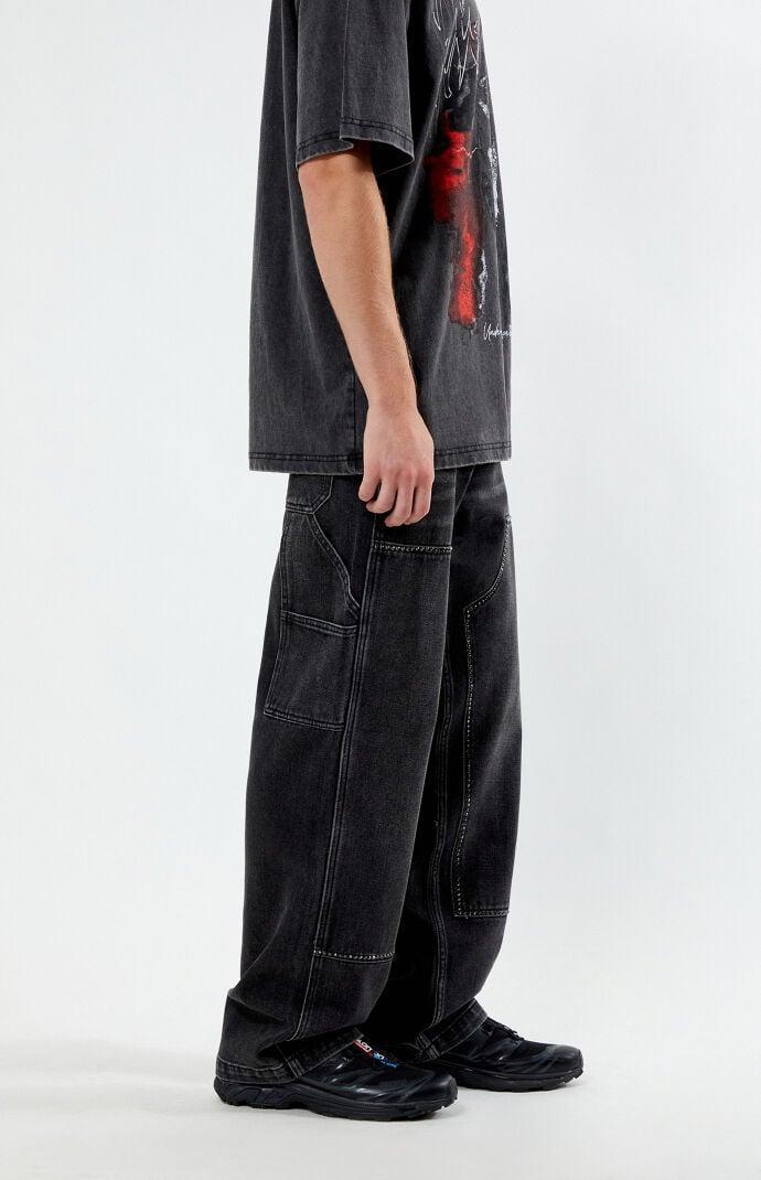 Men's Embellished Baggy Carpenter Jeans 30W x 32L Product Image