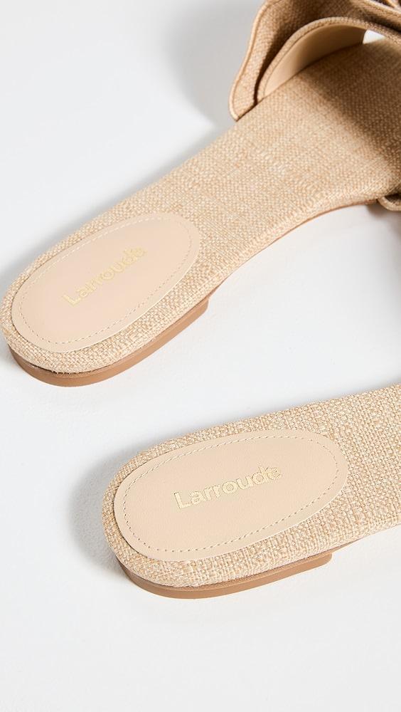 Larroudé Ivy Ruffle Sandals | Shopbop Product Image