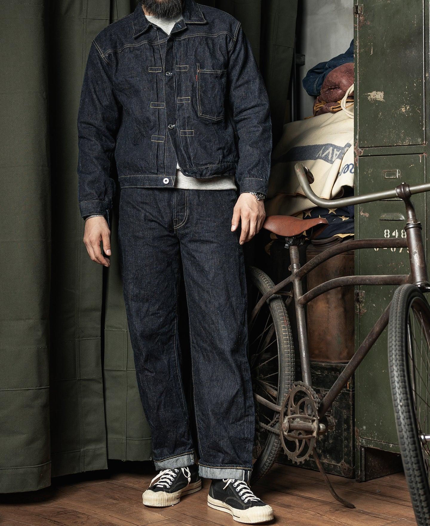 S801XX 1943 War Simplified Model Selvedge Denim Jeans Product Image