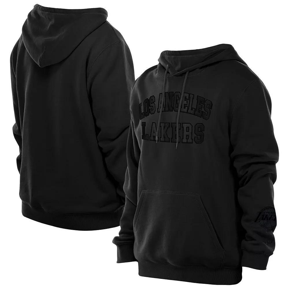Men's New Era Black Los Angeles Lakers Logo Select Premium Pullover Hoodie, Size: XL Product Image
