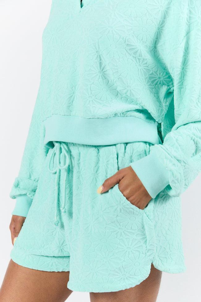 Hammock Haven Mint Textured Terry Knit Set SALE Product Image