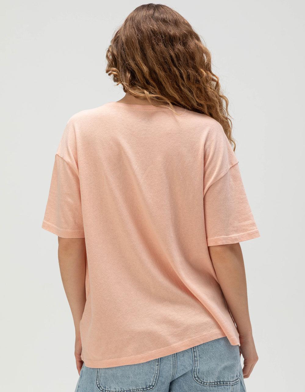 ROXY Paraiso Womens Boyfriend Tee - BLUSH Product Image
