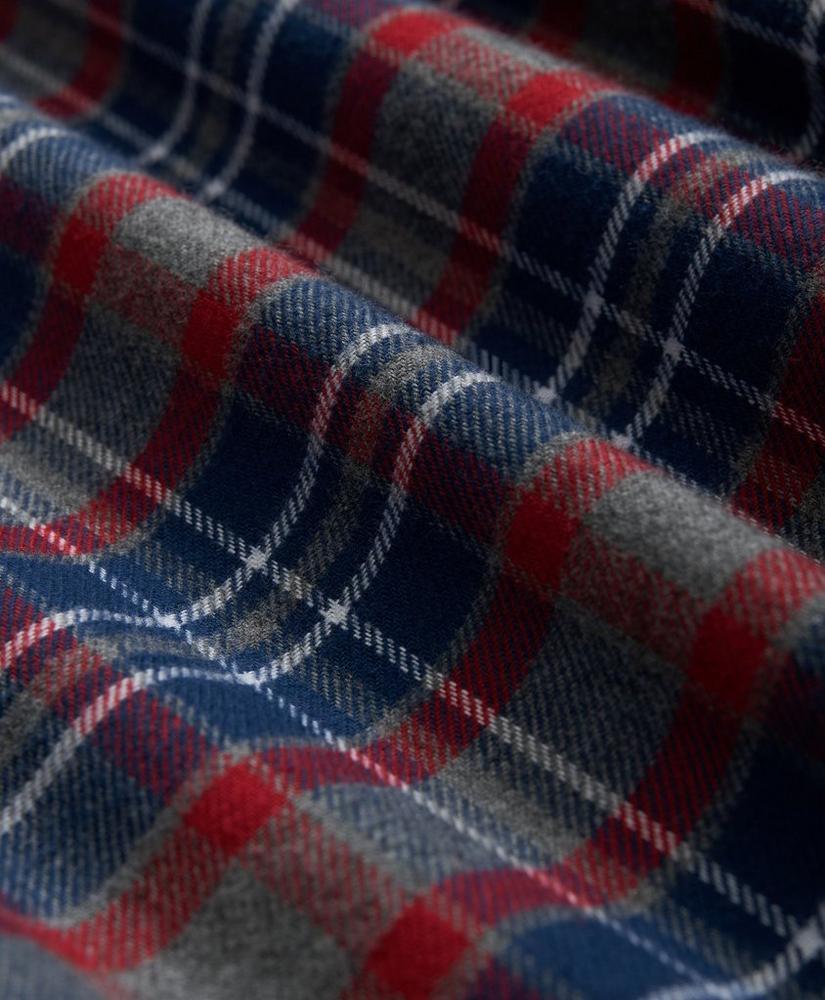 Cotton Flannel Plaid Lounge Pants Product Image