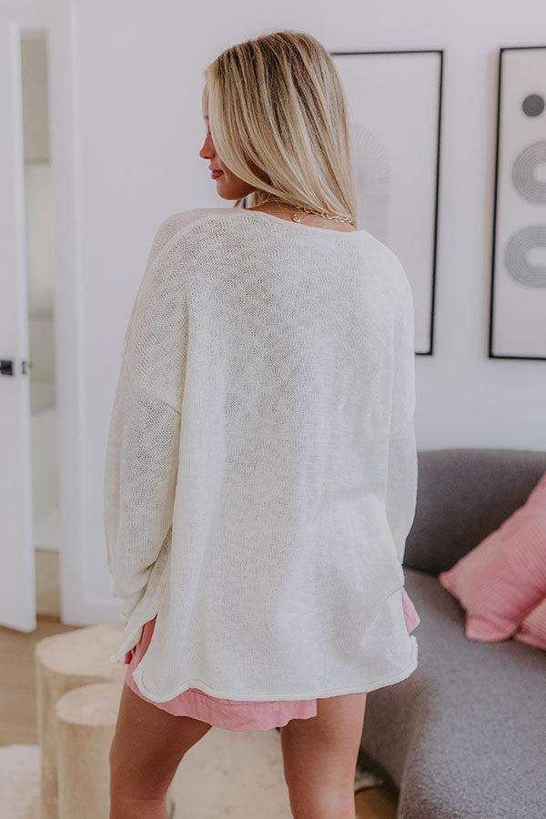 Beachside Knit Sweater Product Image