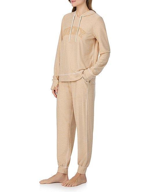 DKNY Long Sleeve Hooded Jogger Pajama Lounge Set Product Image
