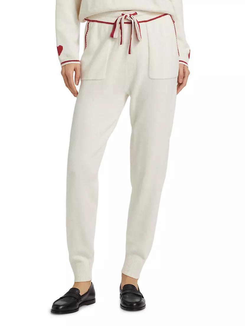 Elizabeth Sweater Cotton-Blend Joggers Product Image
