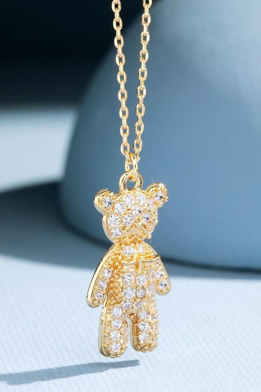 Teddy Bear Necklace Product Image
