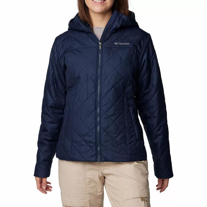 Women's Columbia Copper Crest II Hooded Jacket, Size: XXL, Serenity Product Image