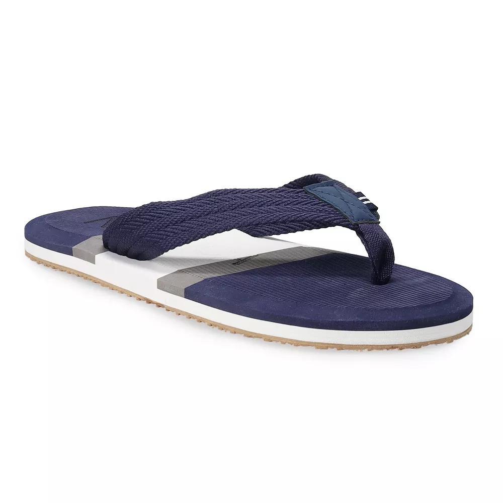 Nautica Men's Eccen Flip Flops, Size: 9, Blue Product Image
