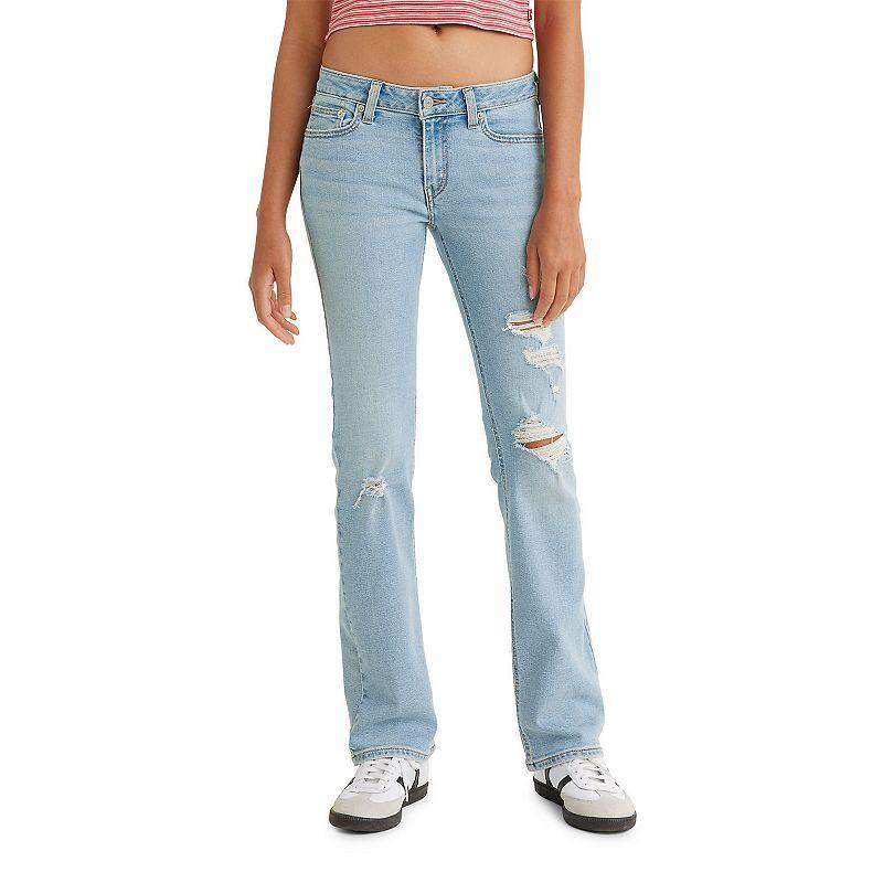 Levi's® Women's Super Low-Rise Bootcut Jeans - All Alone 31: Heavyweight Denim, Slim Fit, Stretch, 32" Inseam Product Image