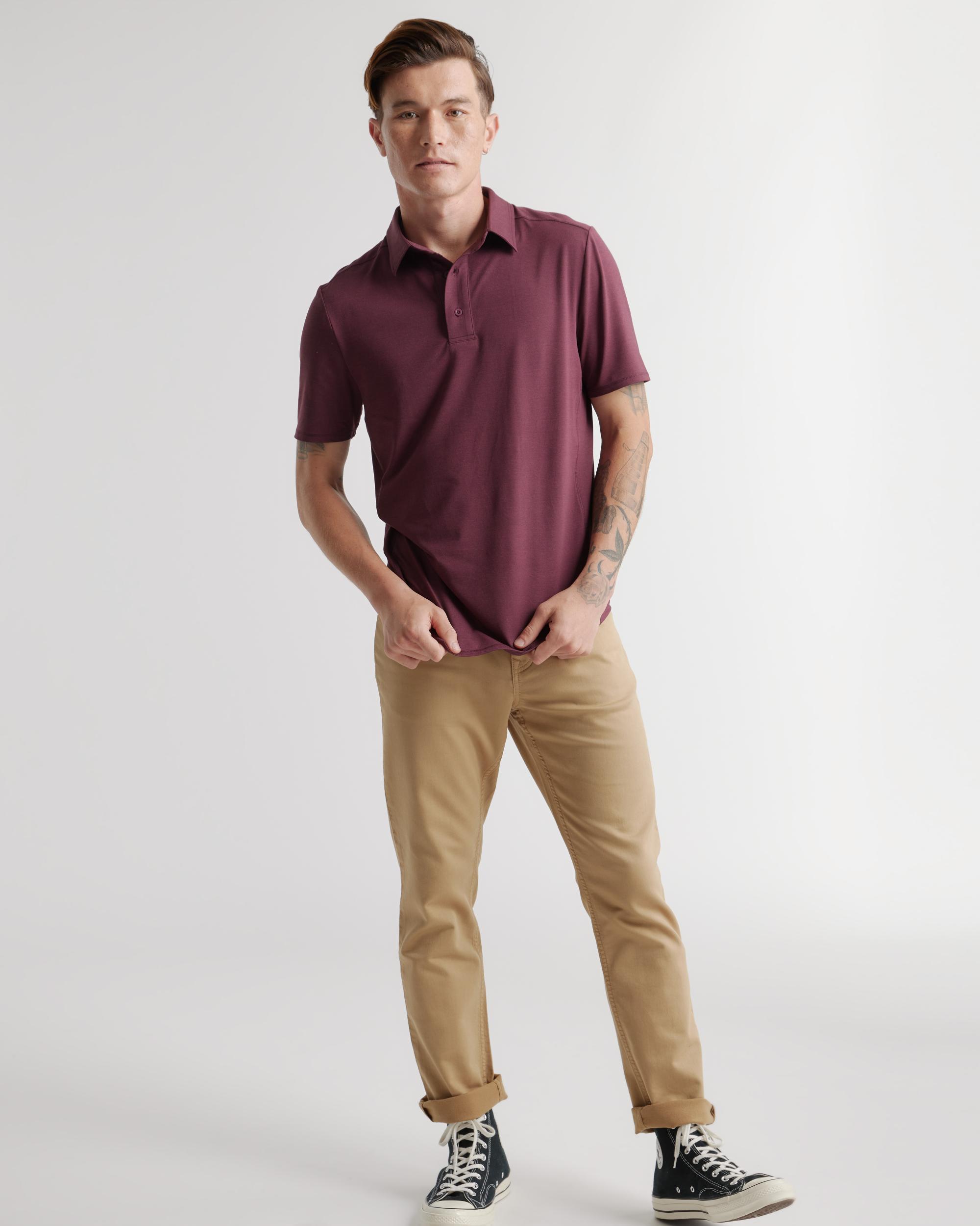 Quince | Men's Flowknit Breeze Performance Polo Recycled Polyester Product Image