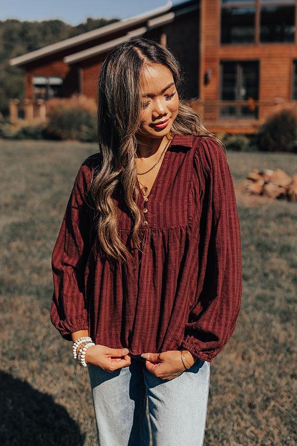 Romantic Notion Babydoll Top Product Image