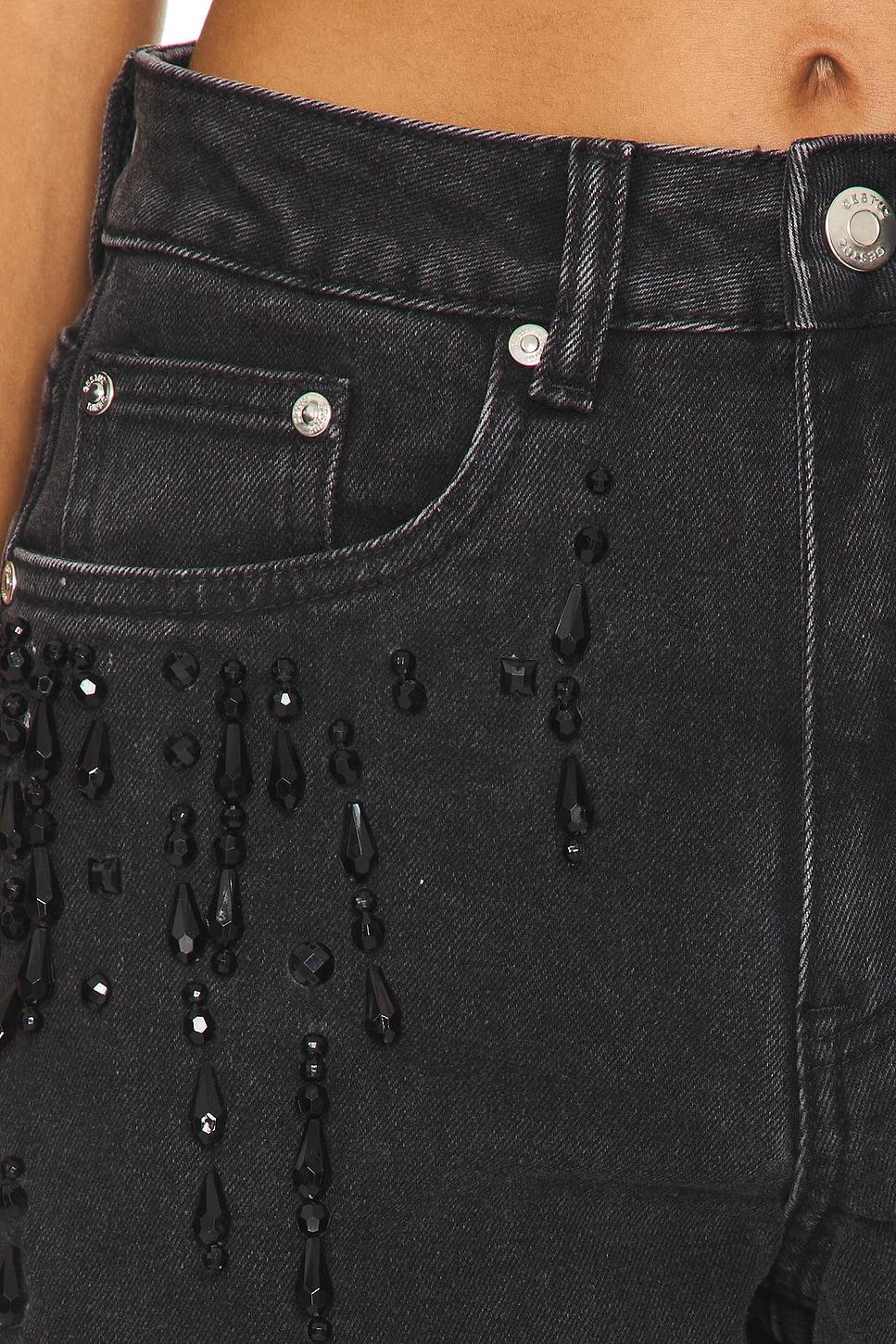 Similina High Waisted Wide Jeans Gestuz Product Image