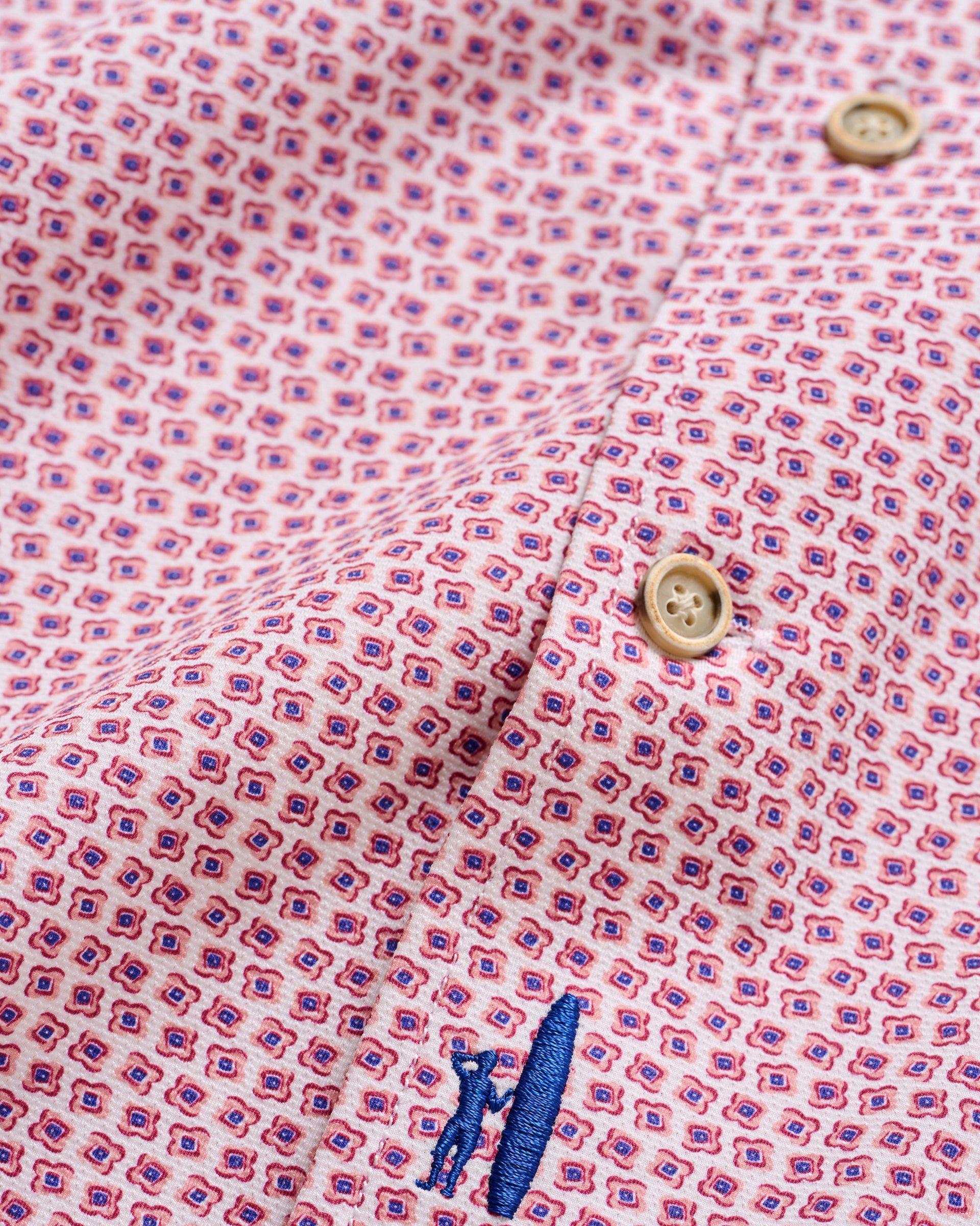 Short Sleeve Hangin' Out Knit Button Up Shirt - Caspian Male Product Image