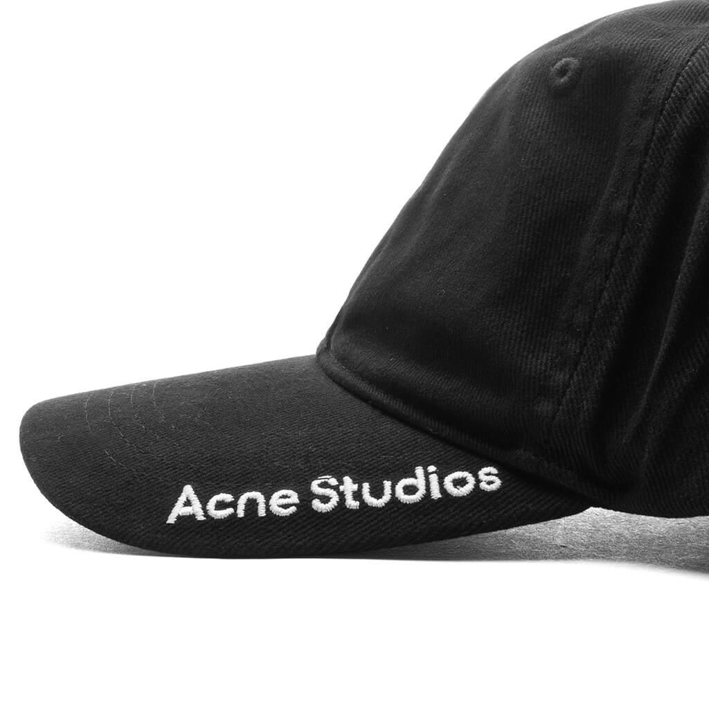 Embroidered Logo Baseball Cap - Black Product Image