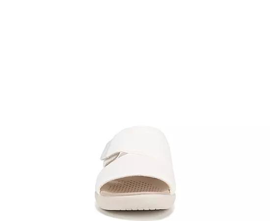 LifeStride Carefree Women's Slide Sandals, Size: 7.5 Wide, Blue Product Image