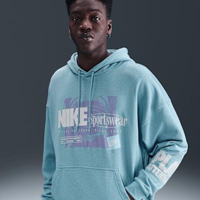 Nike Men's Club Oversized French Terry Pullover Hoodie Product Image
