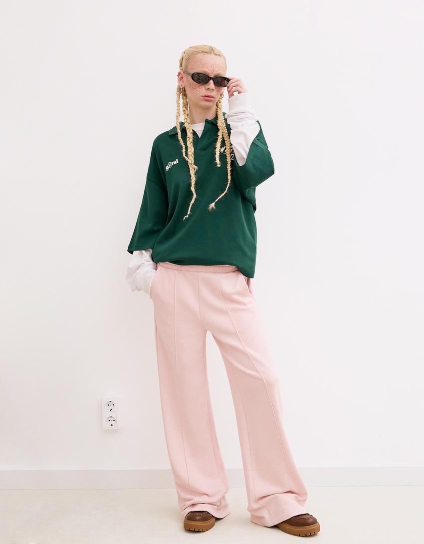 Wide leg sweatpants Product Image