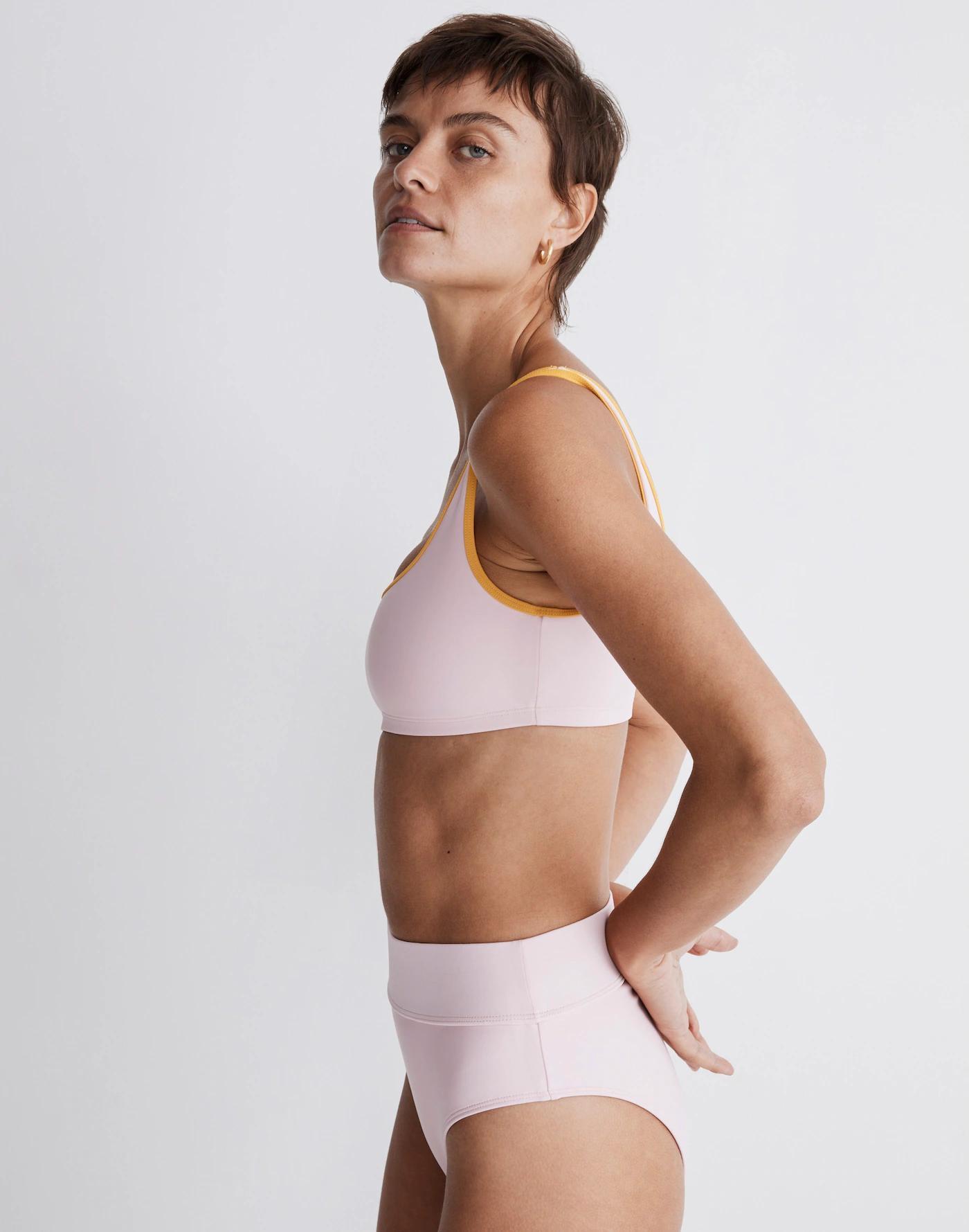Madewell x OOKIOH Cannes High-Rise Bikini Bottom Product Image