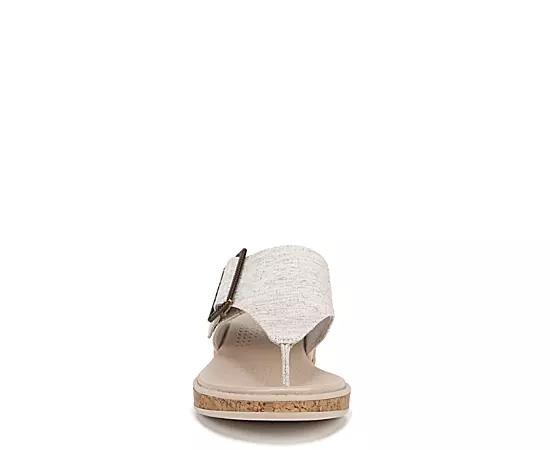 LifeStride Bay Women's Washable Thong Sandals, Size: 6.5, Black Product Image