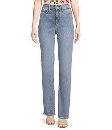 NYDJ Marilyn Straight Leg Full Length Jeans Product Image