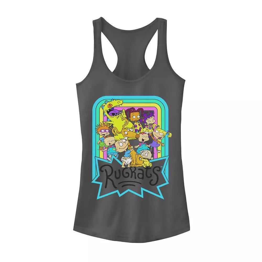 Juniors Union Jack Lips Tank Top, Girls Product Image