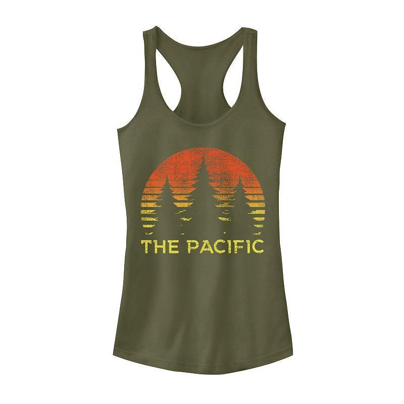 Juniors' Avocado Toast Kombucha & Yoga Tank Top, Girl's, Size: XS, Military Green Product Image