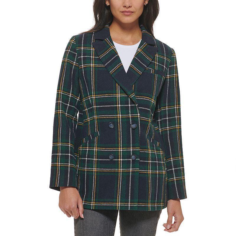 Women's Levi's® Relaxed Shacket Blazer, Size: Large, Red Houndsto Product Image