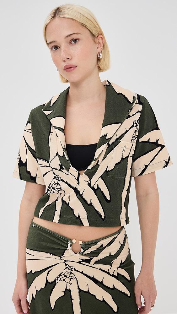 Johanna Ortiz Palms Misty Hem Tee | Shopbop Product Image