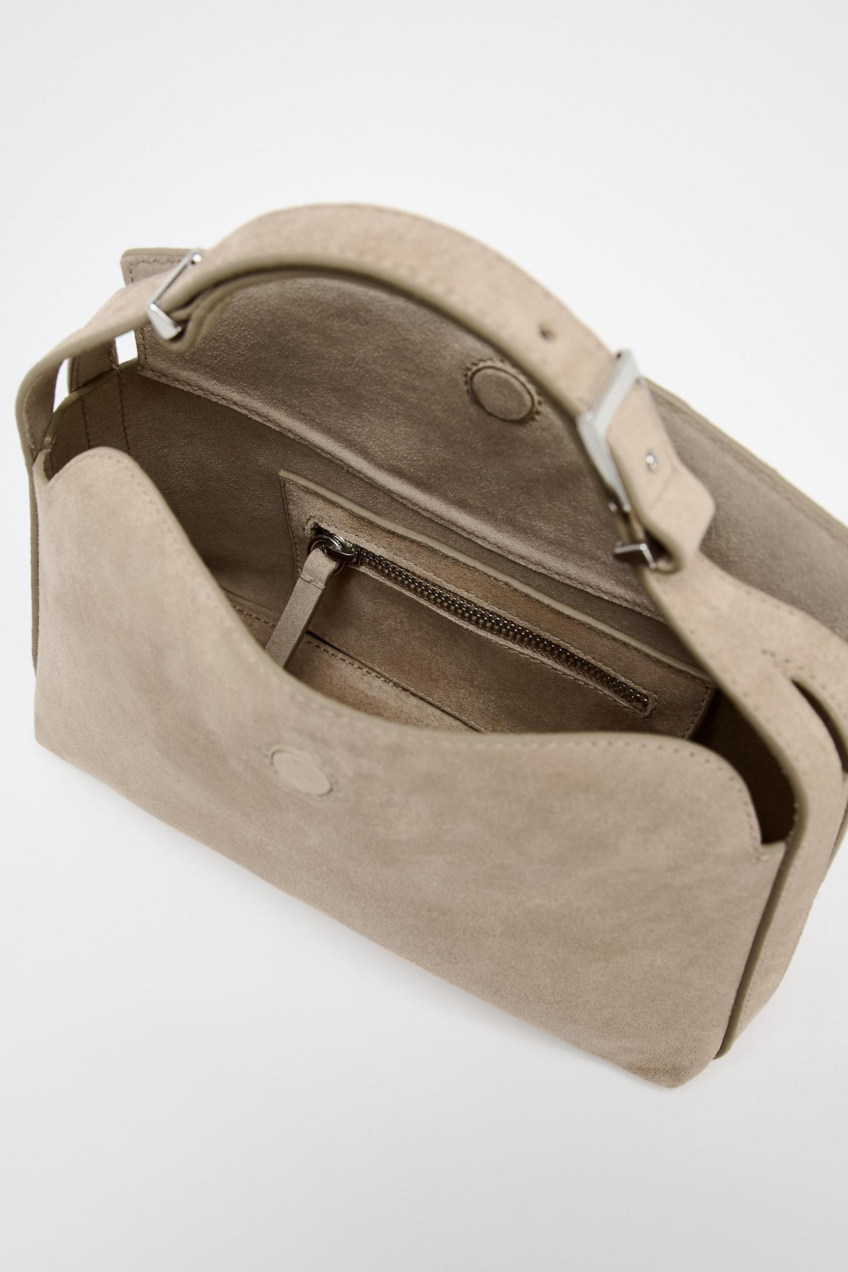 MINI SUEDE HANDBAG Product Image