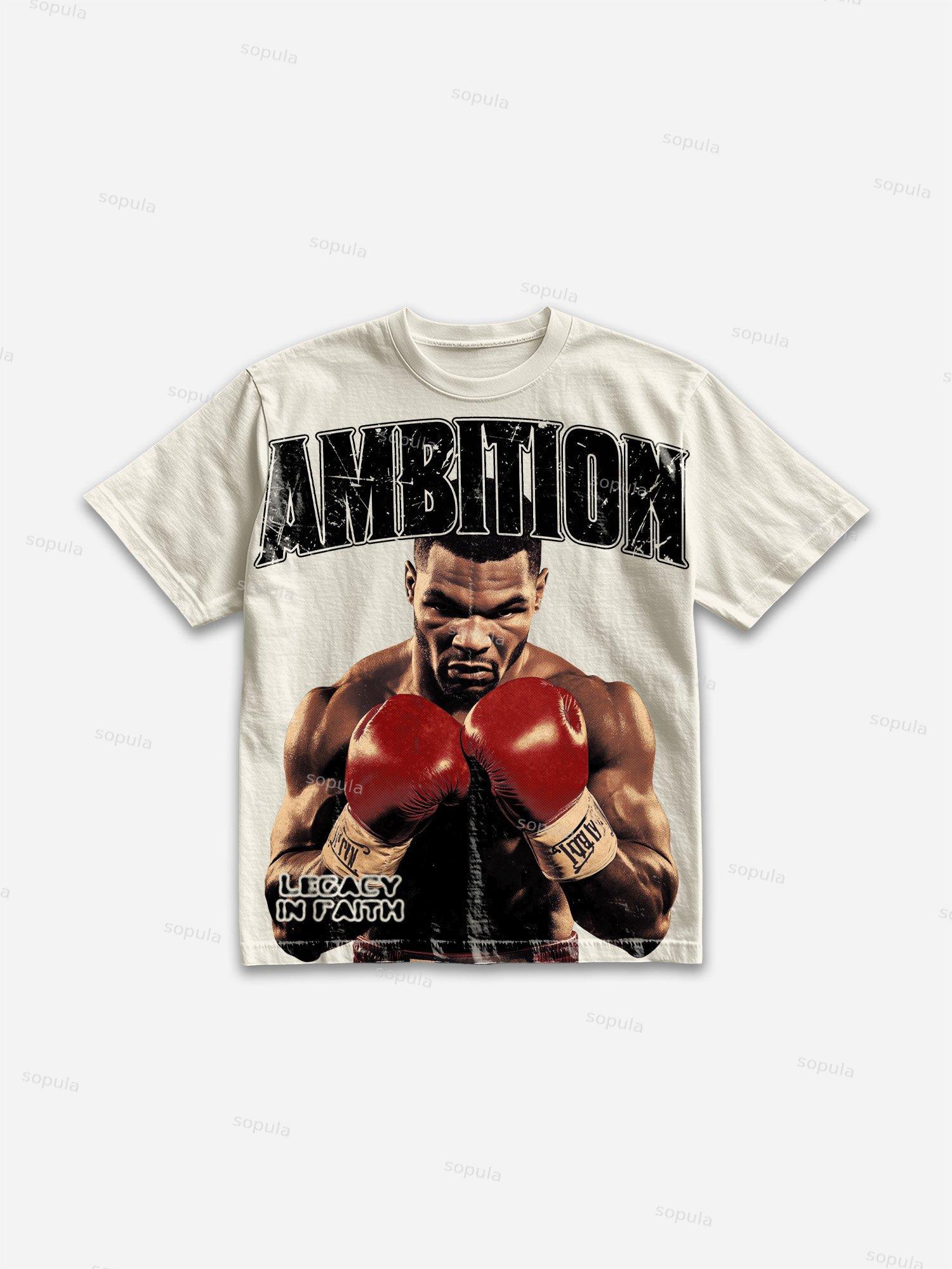 Child Of God Praying For Peace Print Cotton T-shirt Product Image