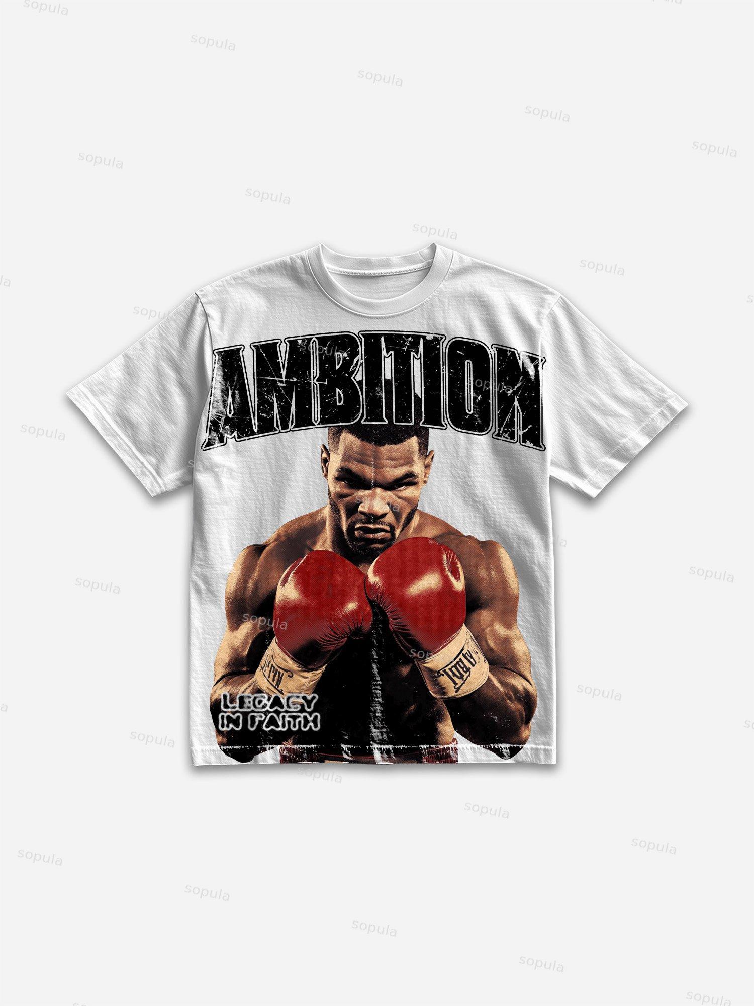 Child Of God Praying For Peace Print Cotton T-shirt Product Image