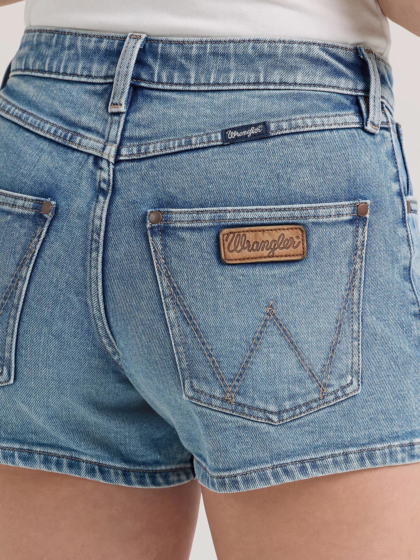 Women's Wrangler Retro® Mae Mid Rise Short | Women's SHORTS & SKIRTS | Wrangler® Product Image