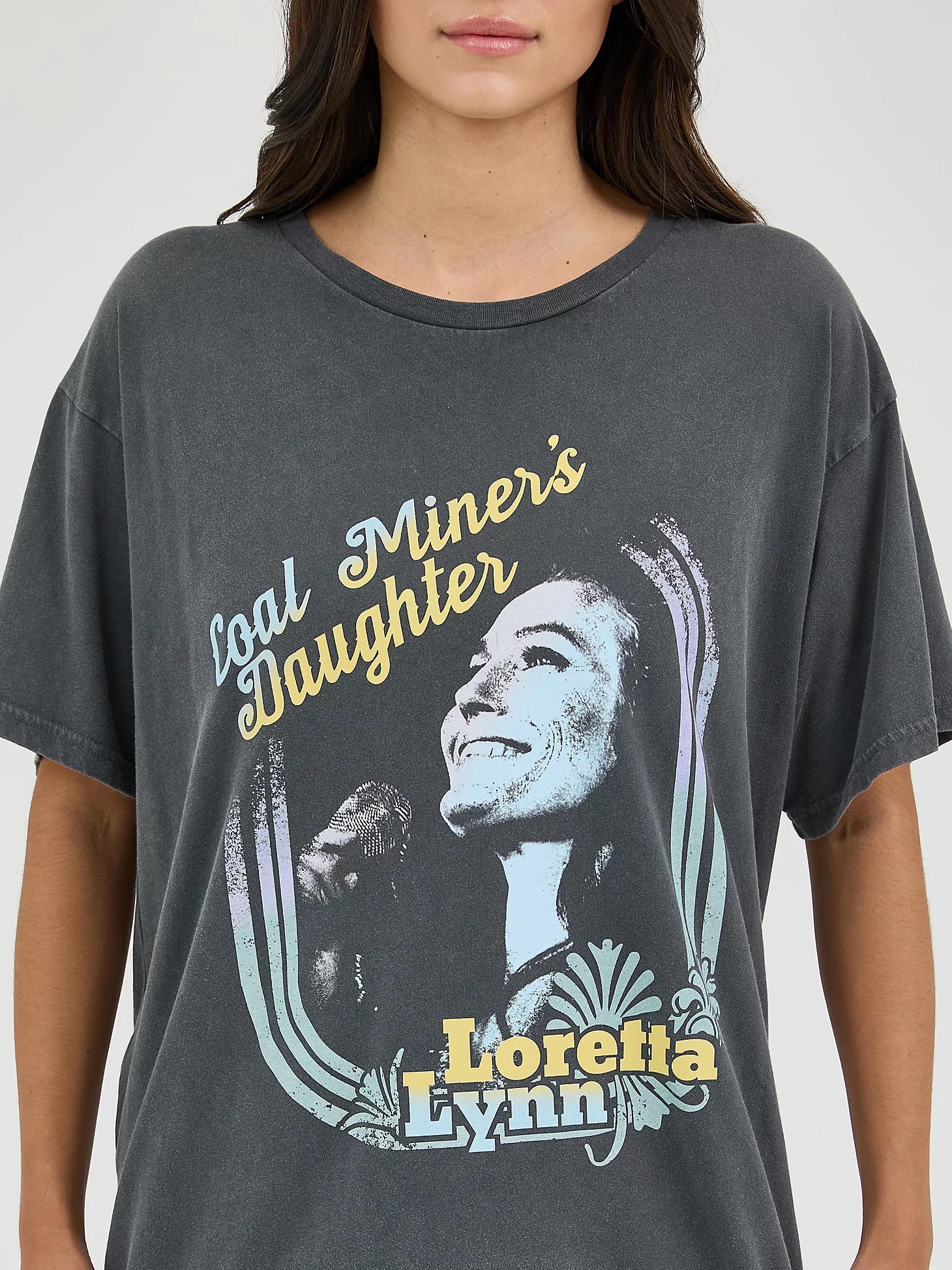 Women's Wrangler® Loretta Lynn Oversized Band Tee | Women's TOPS | Wrangler® Product Image