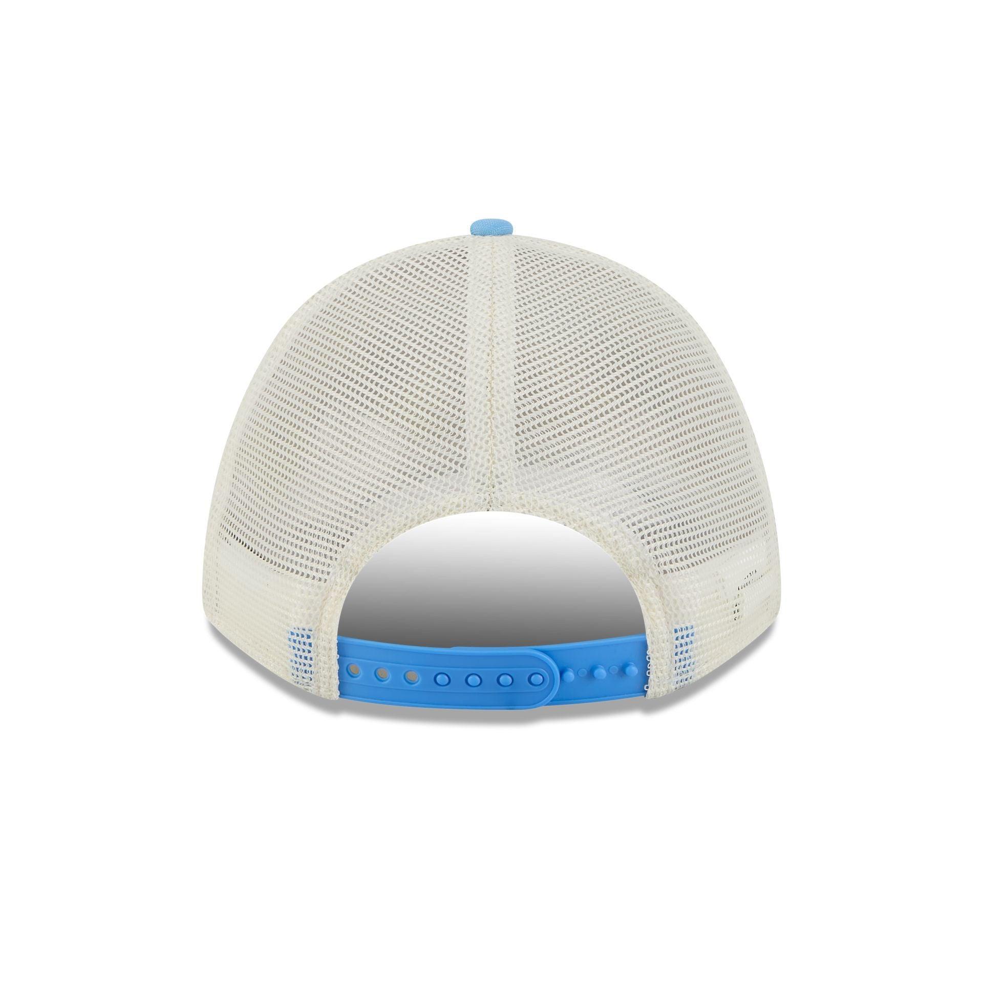 North Carolina Tar Heels Chrome Arch 9FORTY M-Crown A-Frame Trucker Hat Male Product Image