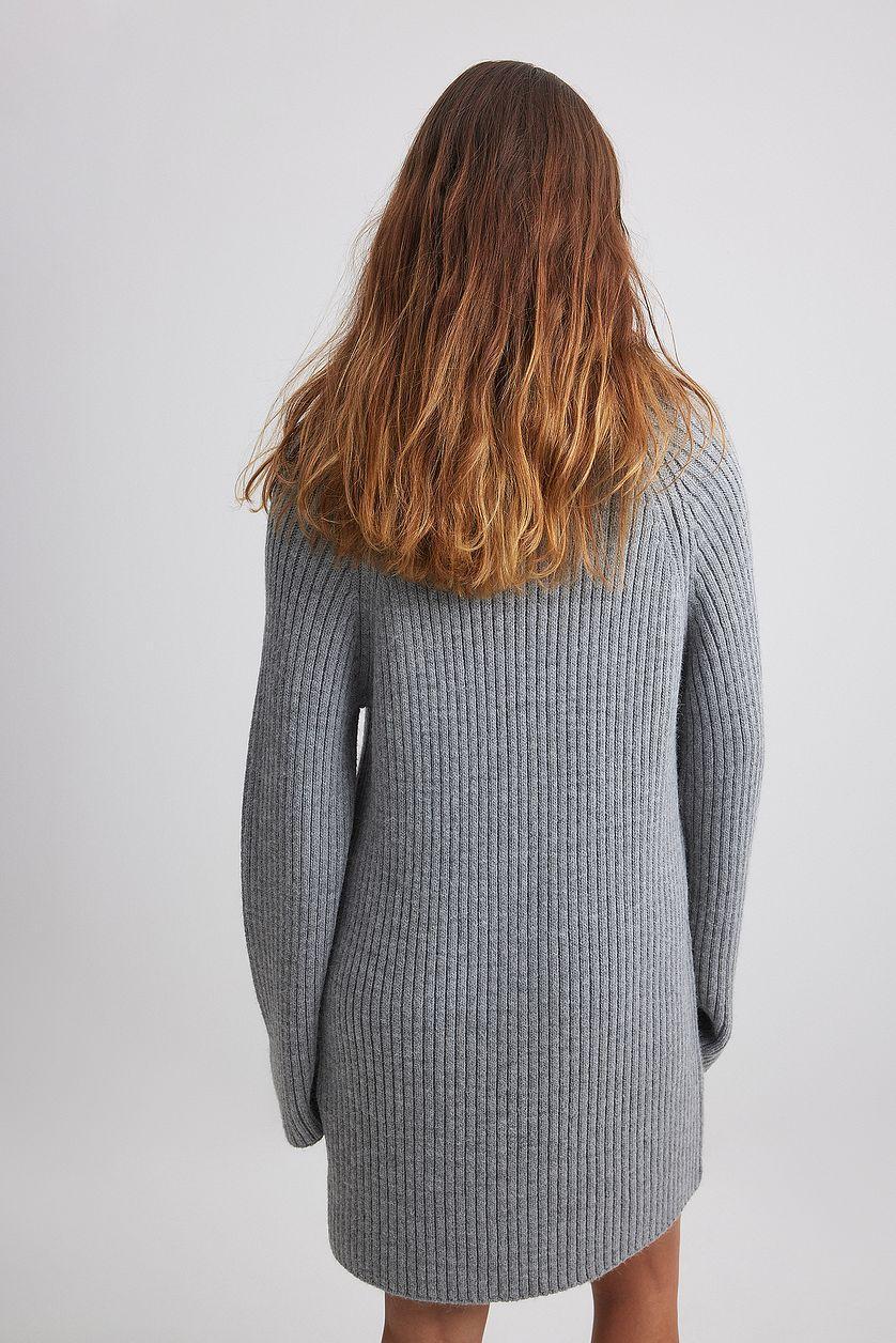 Knitted Sweater Dress Product Image