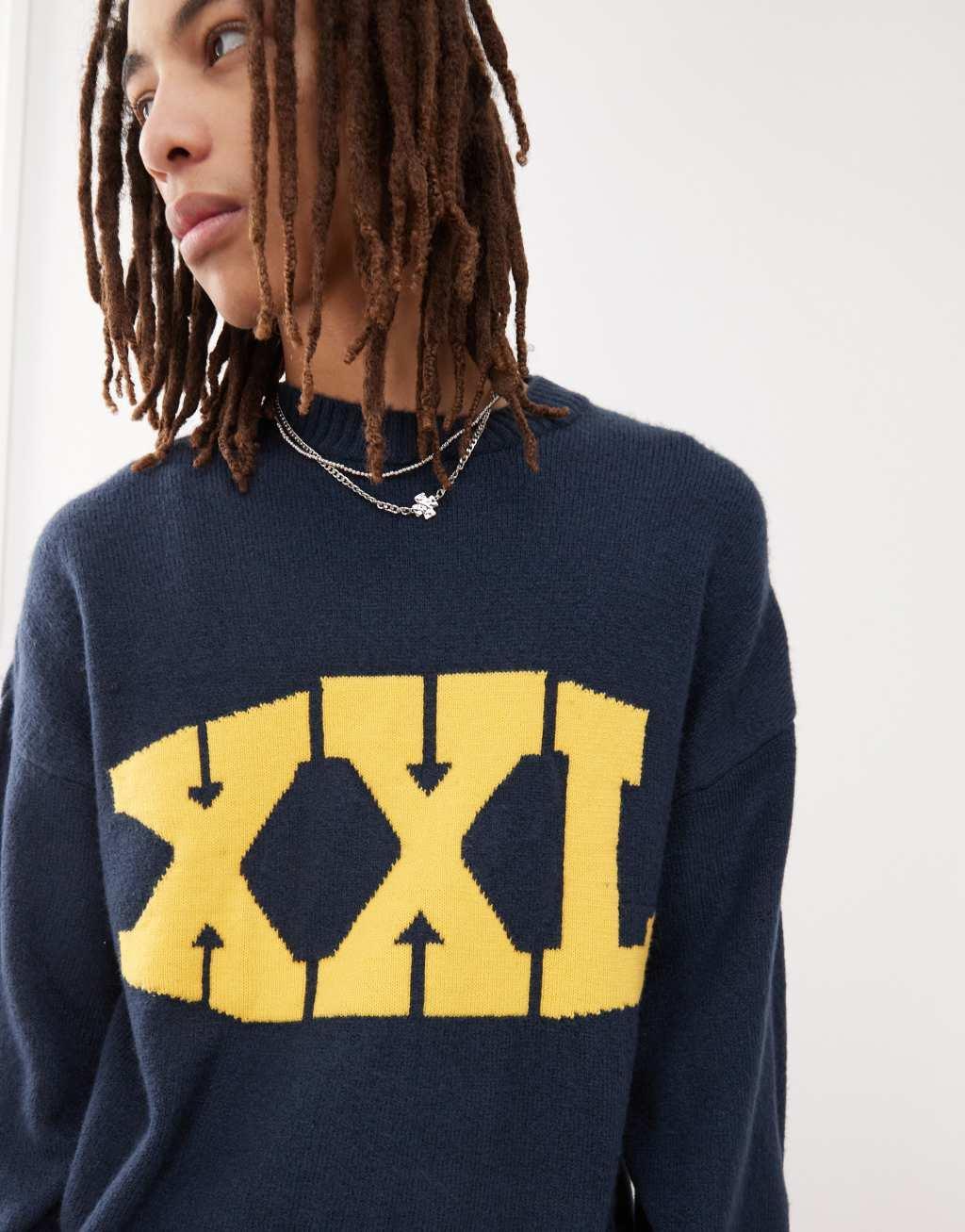 COLLUSION knit XXL sweater Product Image