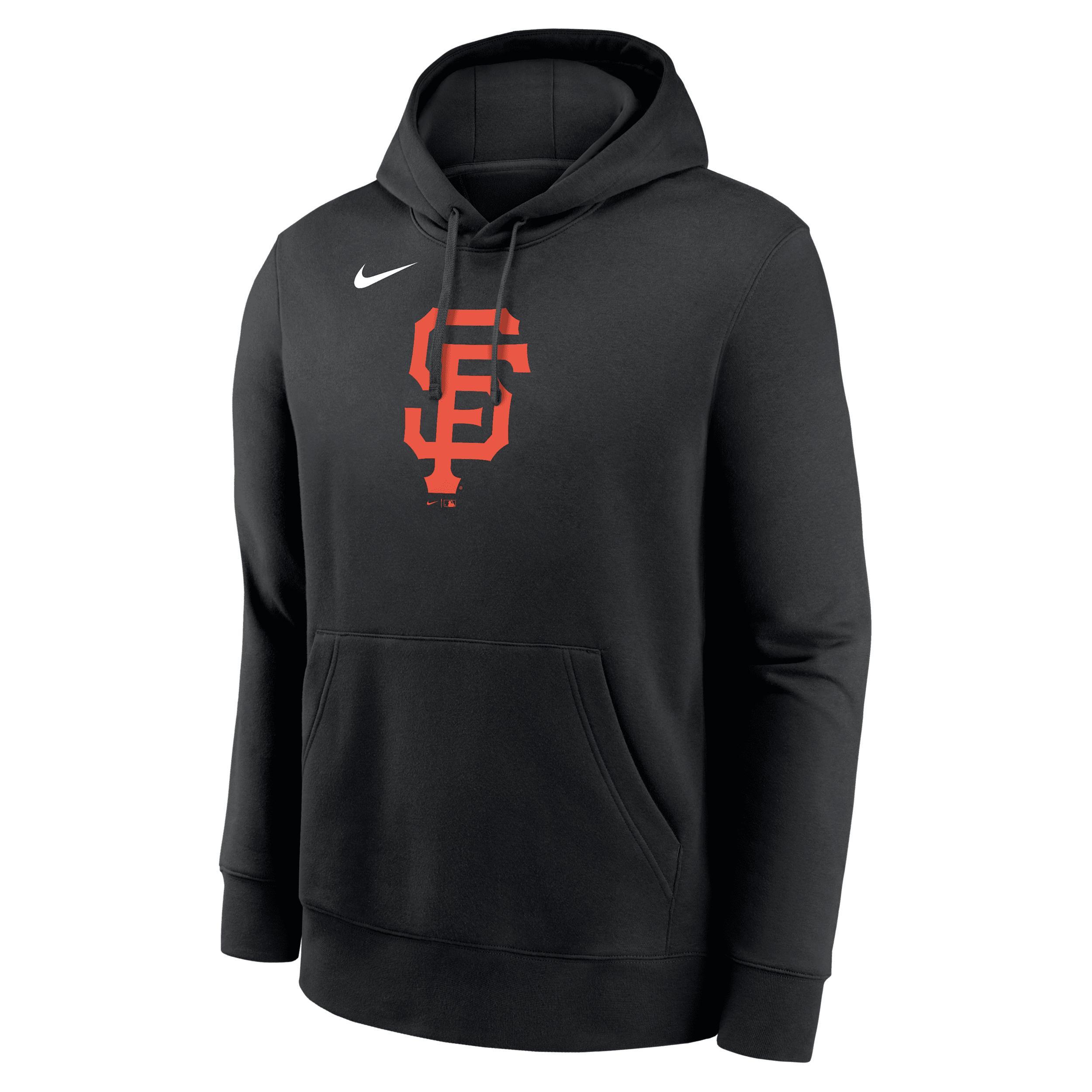 San Francisco Giants Logo Club Nike Men's MLB Pullover Hoodie Product Image