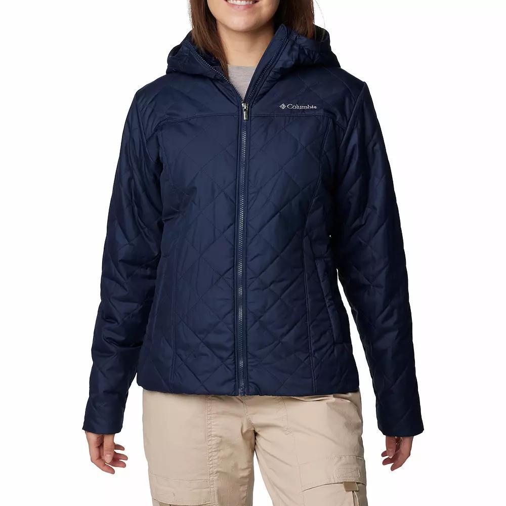 Women's Columbia Copper Crest II Hooded Jacket, Size: XXL, Serenity Product Image